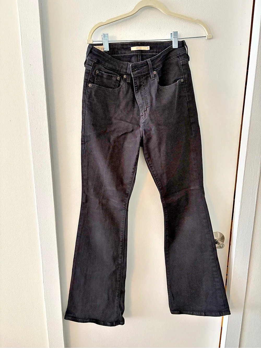 Levi’s 726 Flare Jeans in Black Waist 30